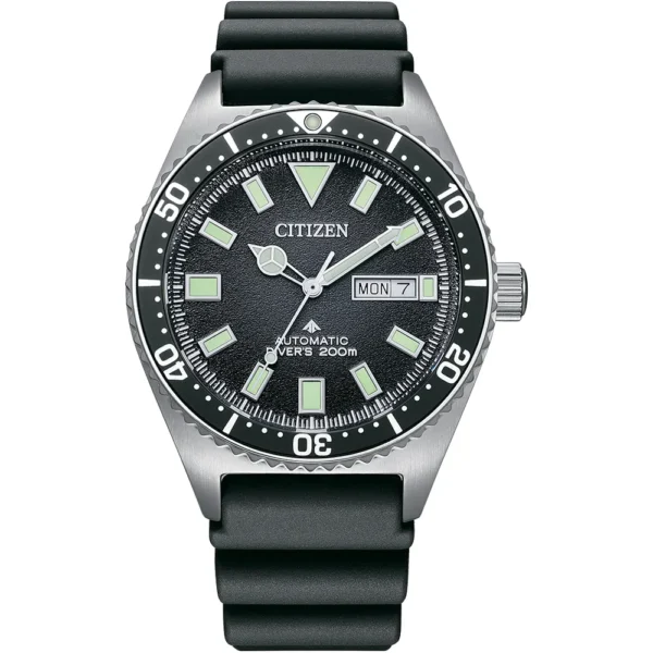 Citizen NY0120-01E Promaster Rubber Band Men Watch